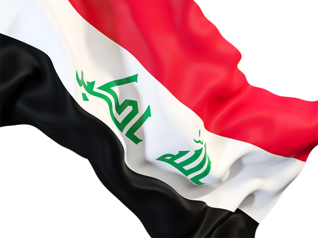 Iraq Flag PNG Isolated Photo