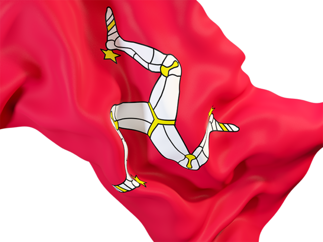 Isle Of Man Flag PNG Photo