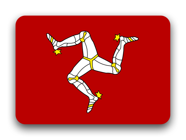 Isle Of Man Flag PNG Photos