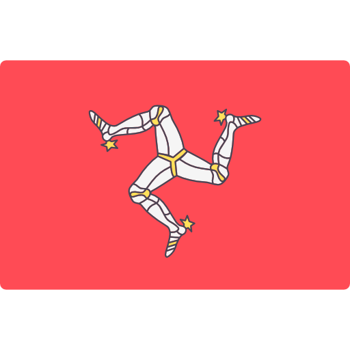 Isle Of Man Flag PNG Pic