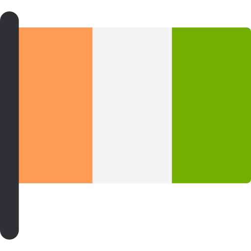 Ivory Coast Flag PNG HD Isolated