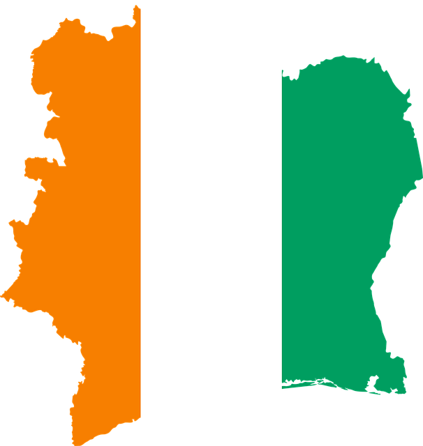 Ivory Coast Flag PNG Isolated Photos