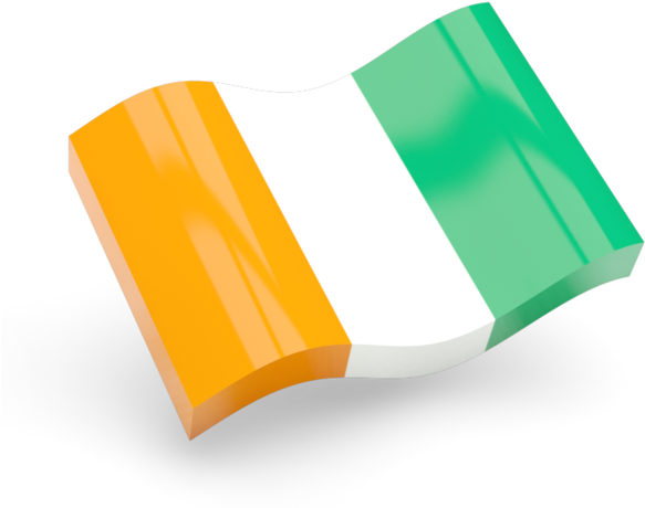 Ivory Coast Flag PNG Isolated Pic
