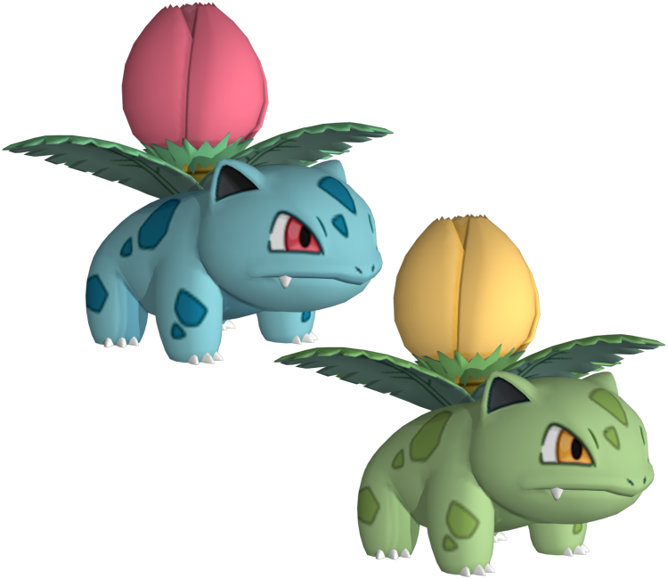 Ivysaur Pokemon PNG Isolated Clipart