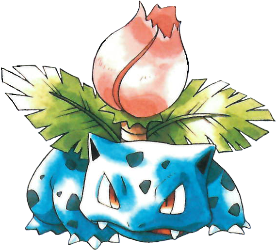 Ivysaur Pokemon PNG Isolated Picture