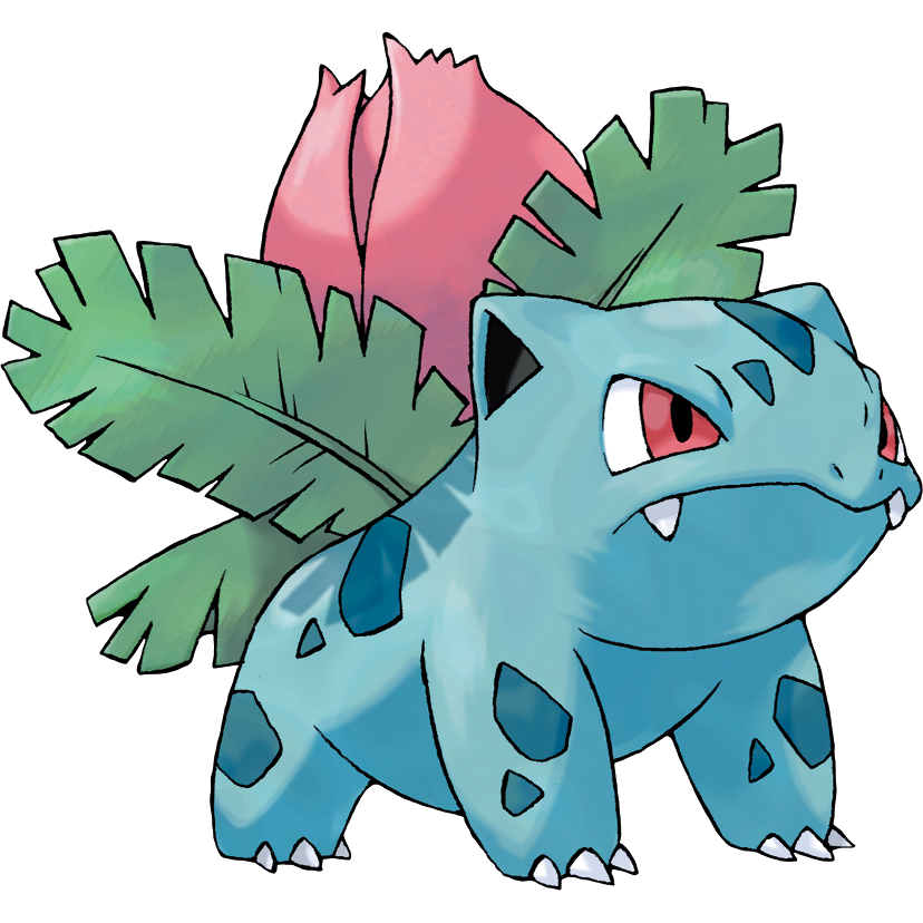 Ivysaur Pokemon PNG Isolated Transparent Picture