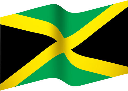 Jamaica Flag PNG Isolated Image