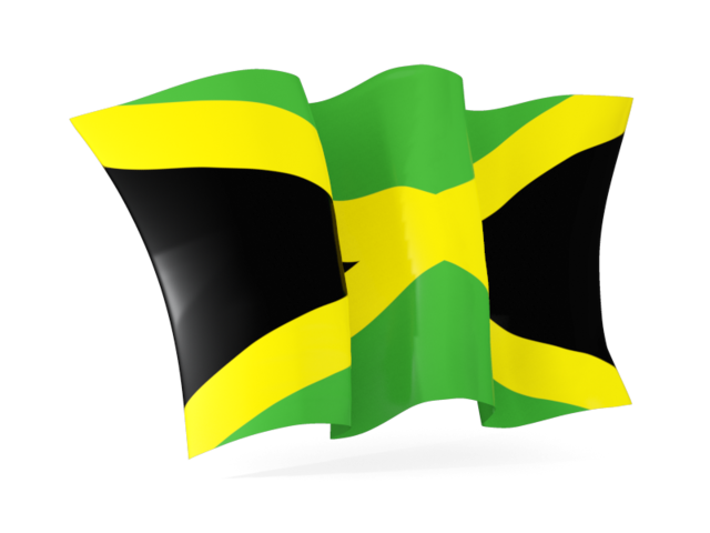 Jamaica Flag PNG Isolated Photos