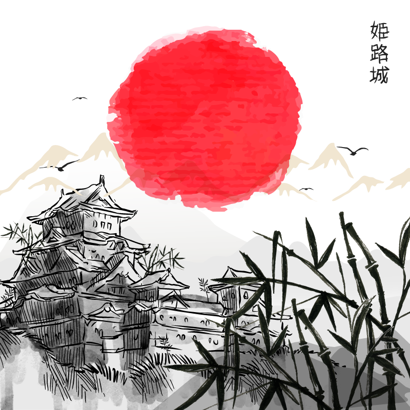 Japanese Art PNG Isolated Photo