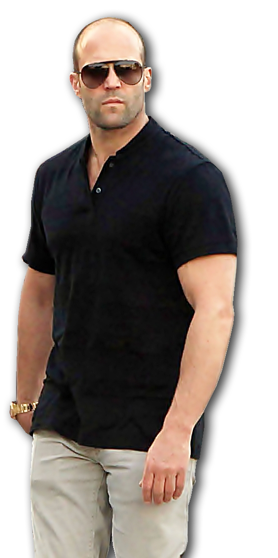 Jason Statham PNG Isolated Pic