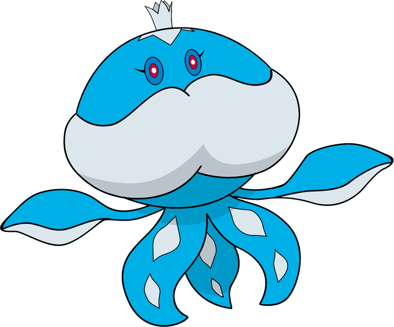Jellicent Pokemon PNG Isolated HD