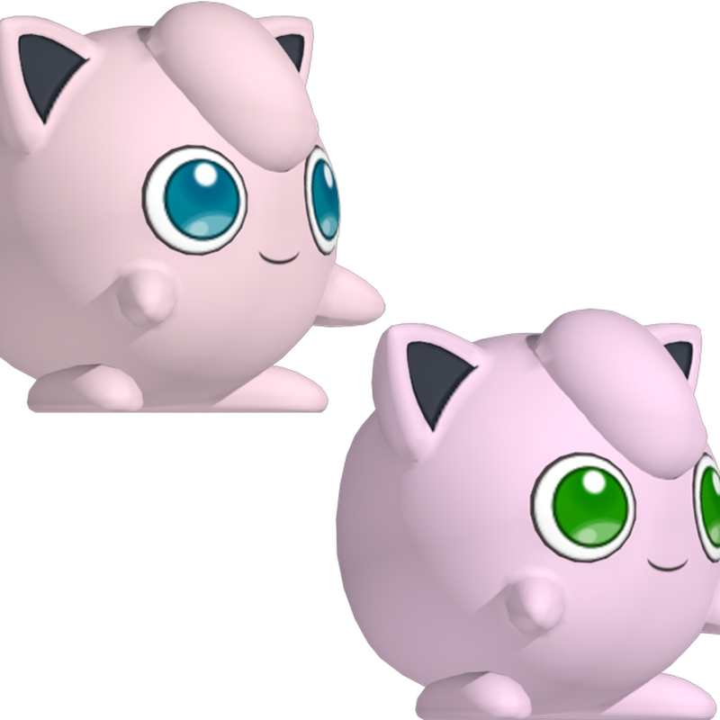 Jigglypuff Pokemon PNG Isolated Pic