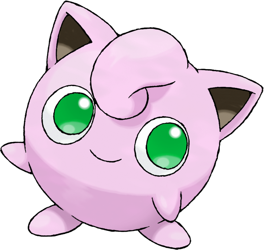 Jigglypuff Pokemon PNG Isolated Transparent