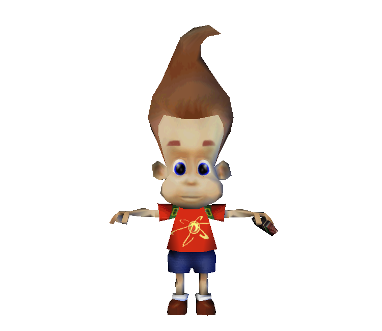 Jimmy Neutron Characters PNG Isolated HD