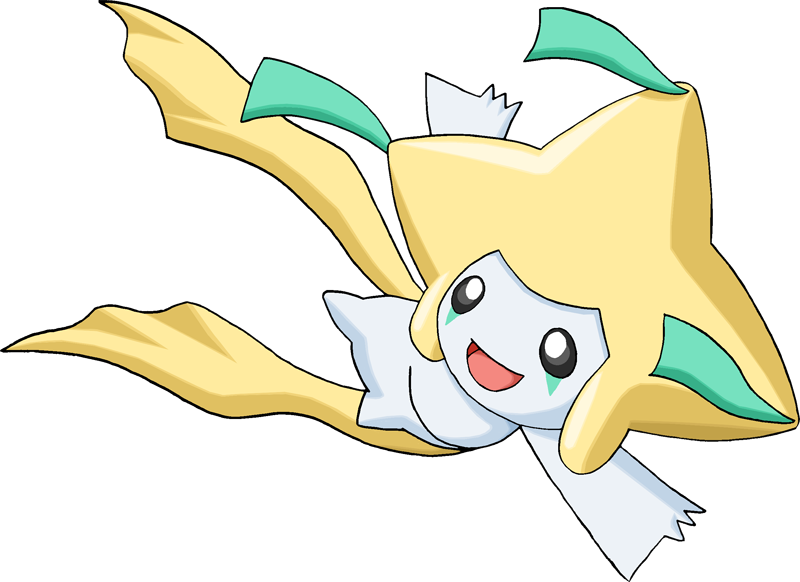 Jirachi Pokemon PNG Isolated Pic