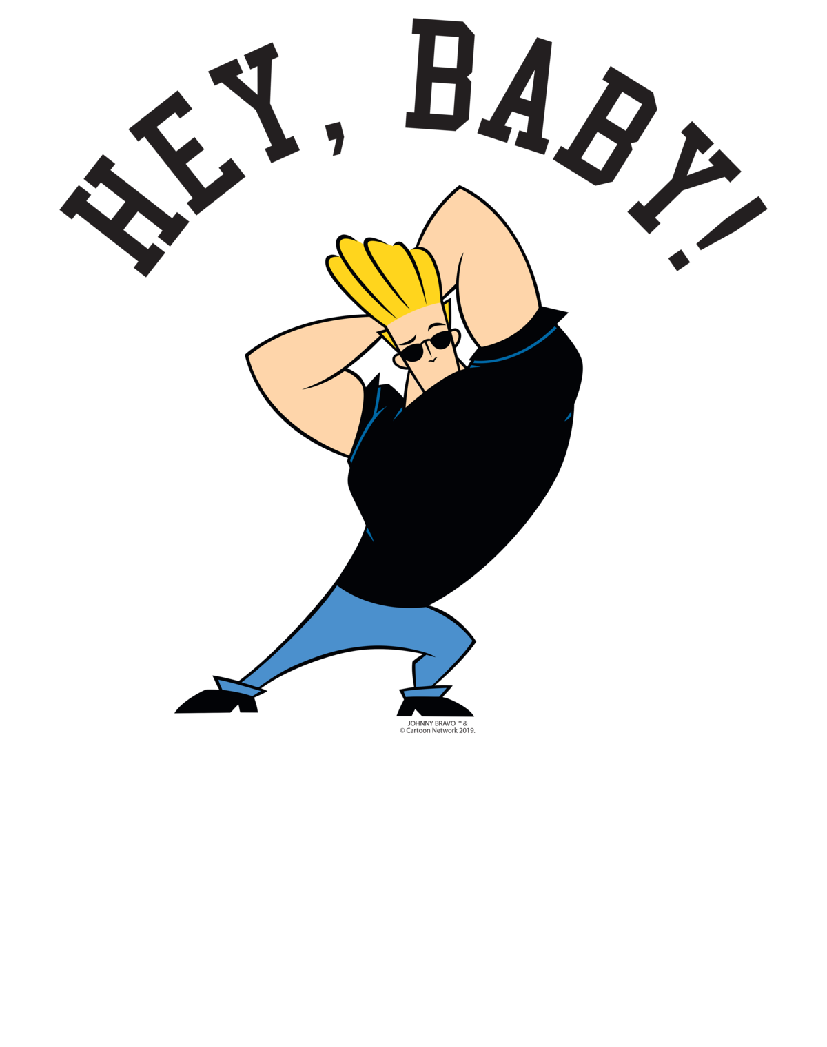 Johnny Bravo PNG Isolated File