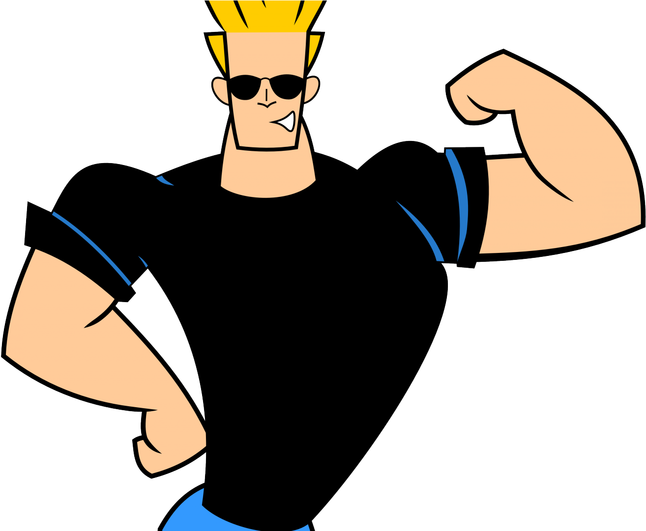 Johnny Bravo PNG Isolated Pic