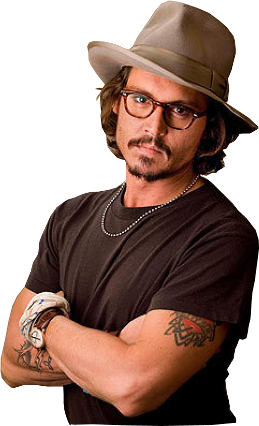 Johnny Depp PNG Transparent