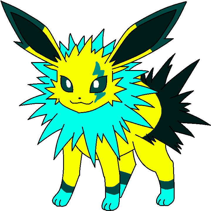 Jolteon Pokemon PNG HD Isolated