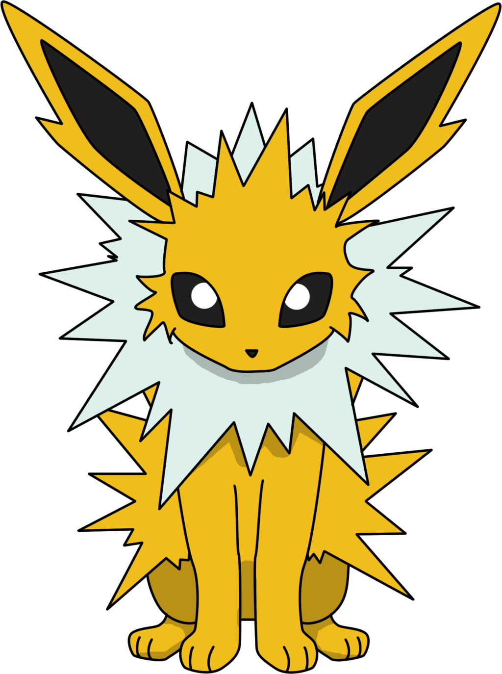 Jolteon Pokemon PNG Isolated File