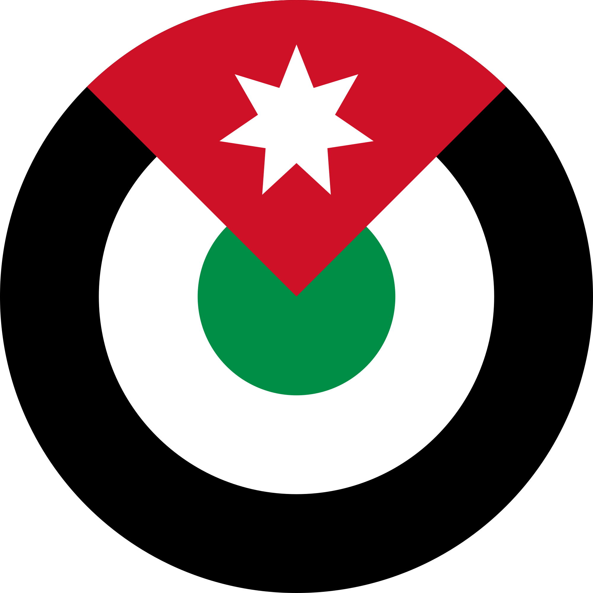 Jordan Flag PNG File