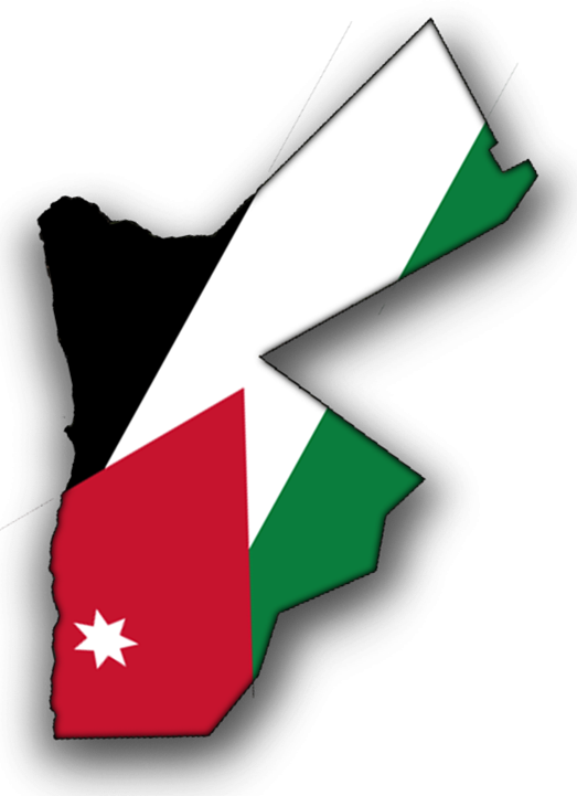 Jordan Flag PNG HD