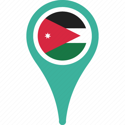Jordan Flag PNG Picture