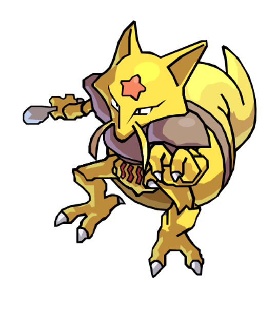Kadabra Pokemon PNG Isolated HD Pictures