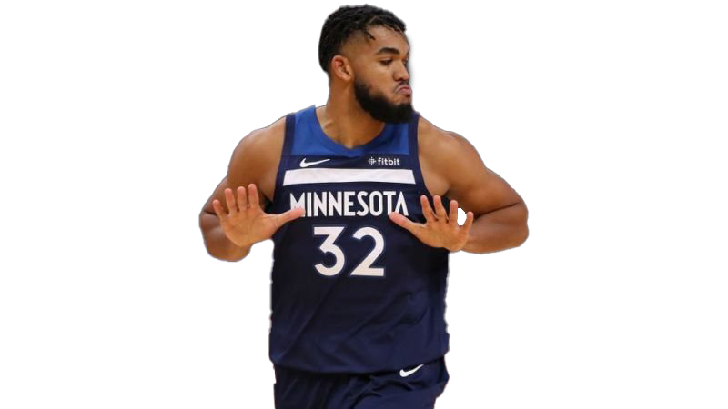 Karl-Anthony Towns PNG HD Isolated