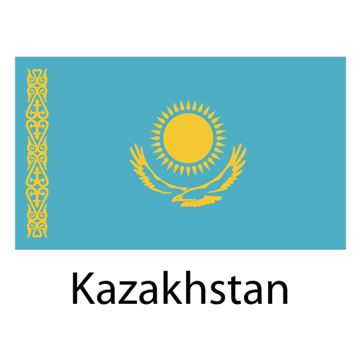 Kazakhstan Flag PNG Clipart