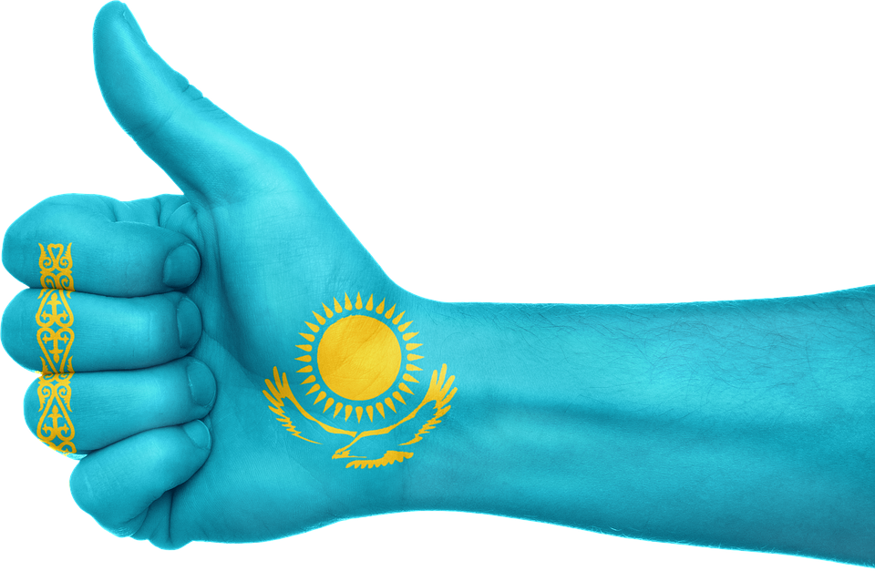 Kazakhstan Flag PNG HD Isolated