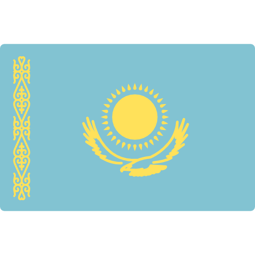 Kazakhstan Flag PNG Transparent
