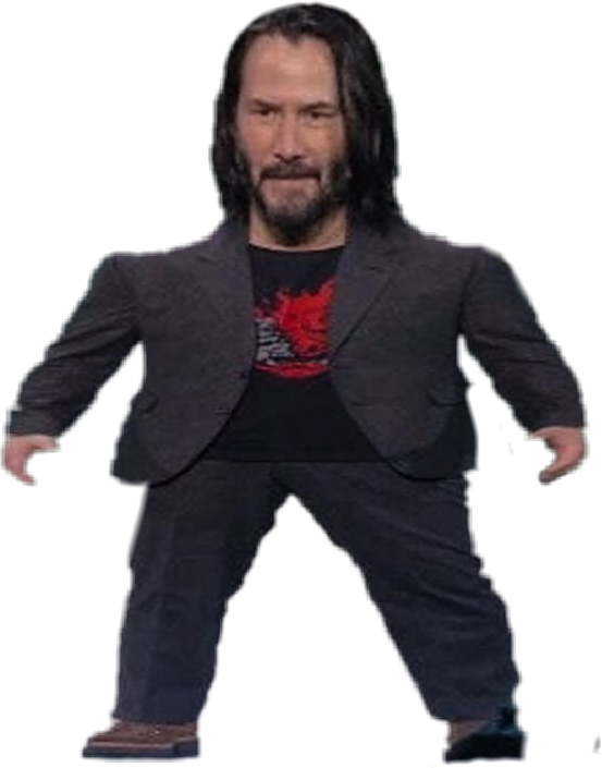 Keanu Reeves PNG Isolated HD