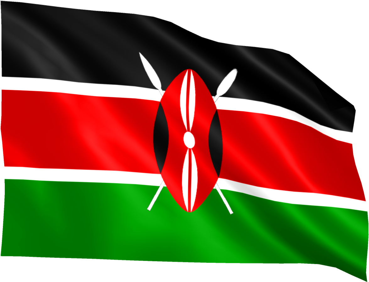 Kenya Flag PNG File