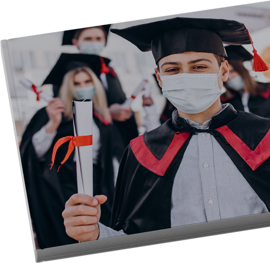 Kids Graduation PNG HD Isolated