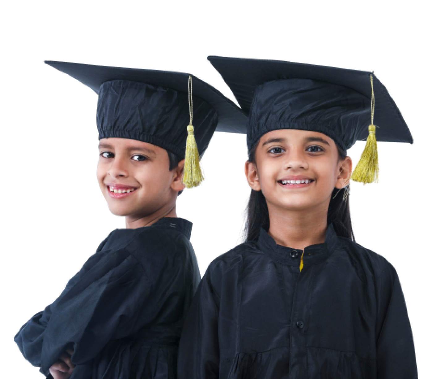 Kids Graduation PNG Image