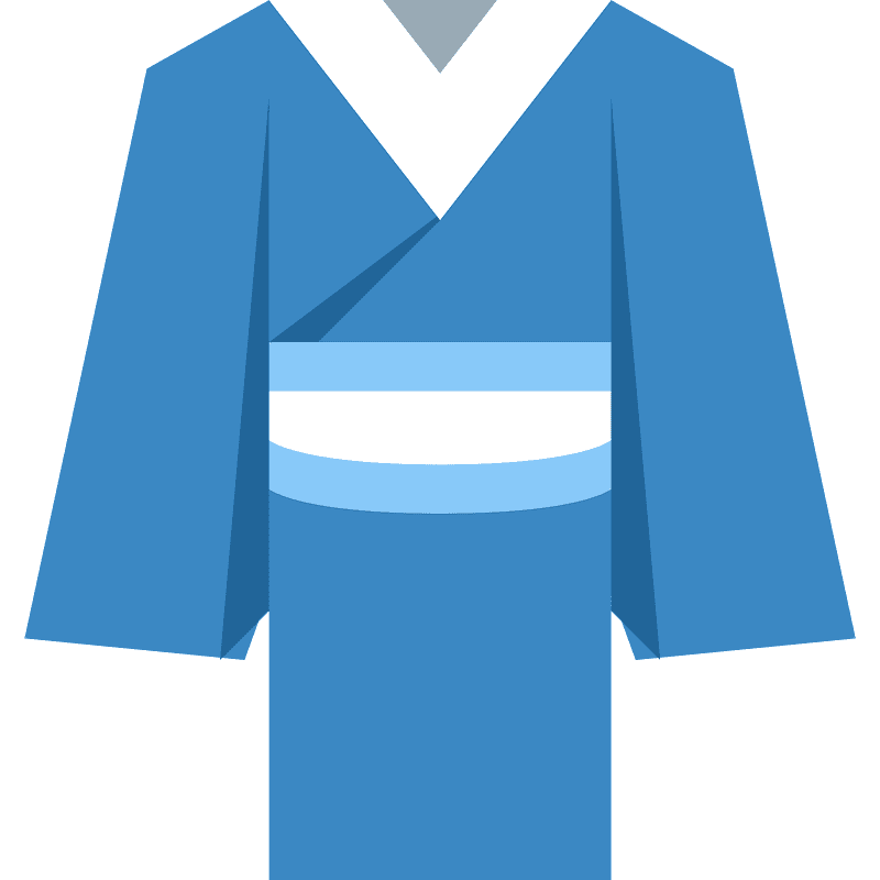 Kimono PNG Isolated Transparent