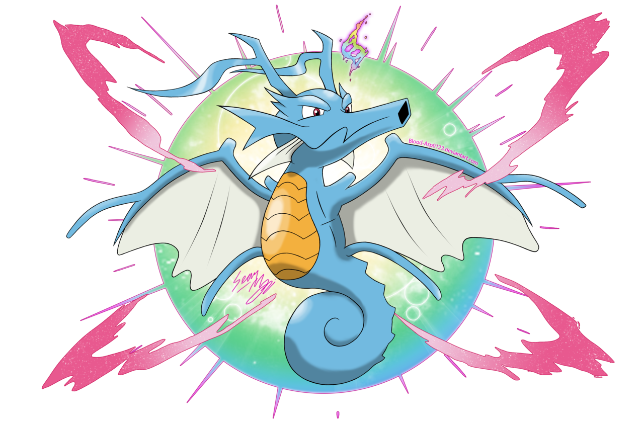 Kingdra Pokemon PNG Isolated HD