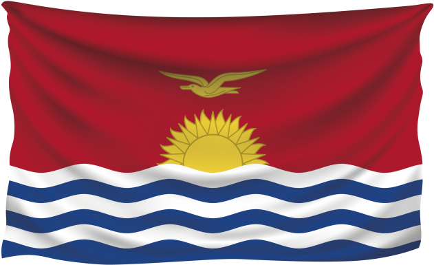 Kiribati Flag PNG Isolated File