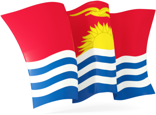 Kiribati Flag PNG Isolated Photo