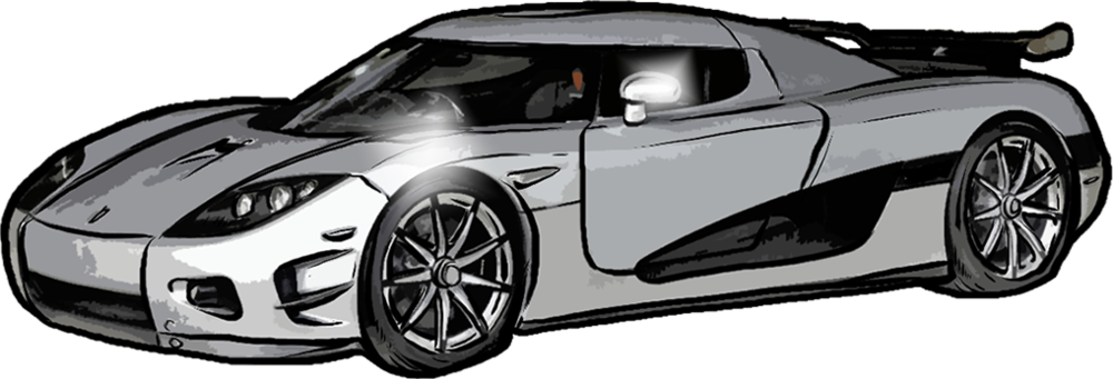 Koenigsegg CCXR Trevita PNG HD