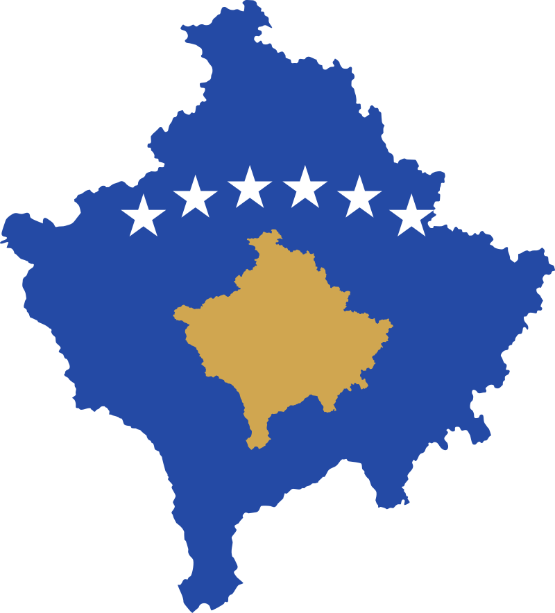 Kosovo Flag PNG Isolated Image