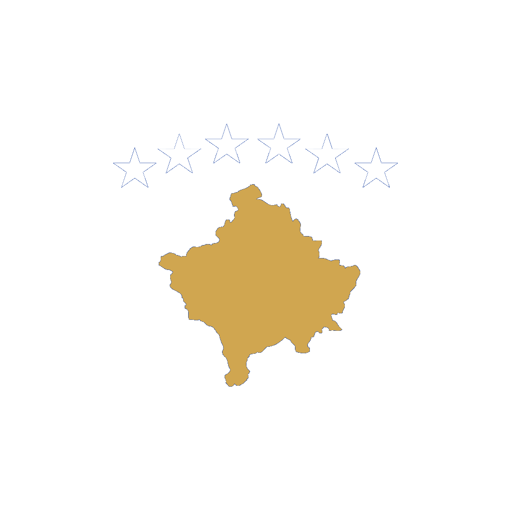 Kosovo Flag PNG Isolated Photo