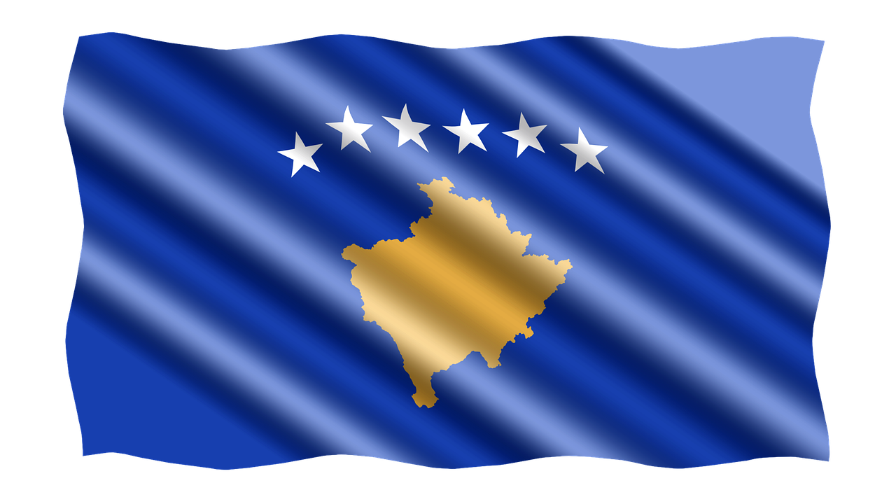 Kosovo Flag PNG Isolated Pic