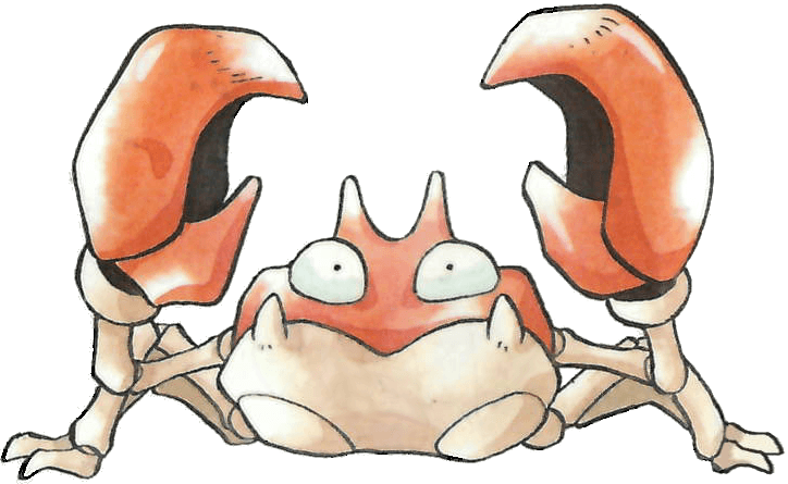 Krabby Pokemon PNG File