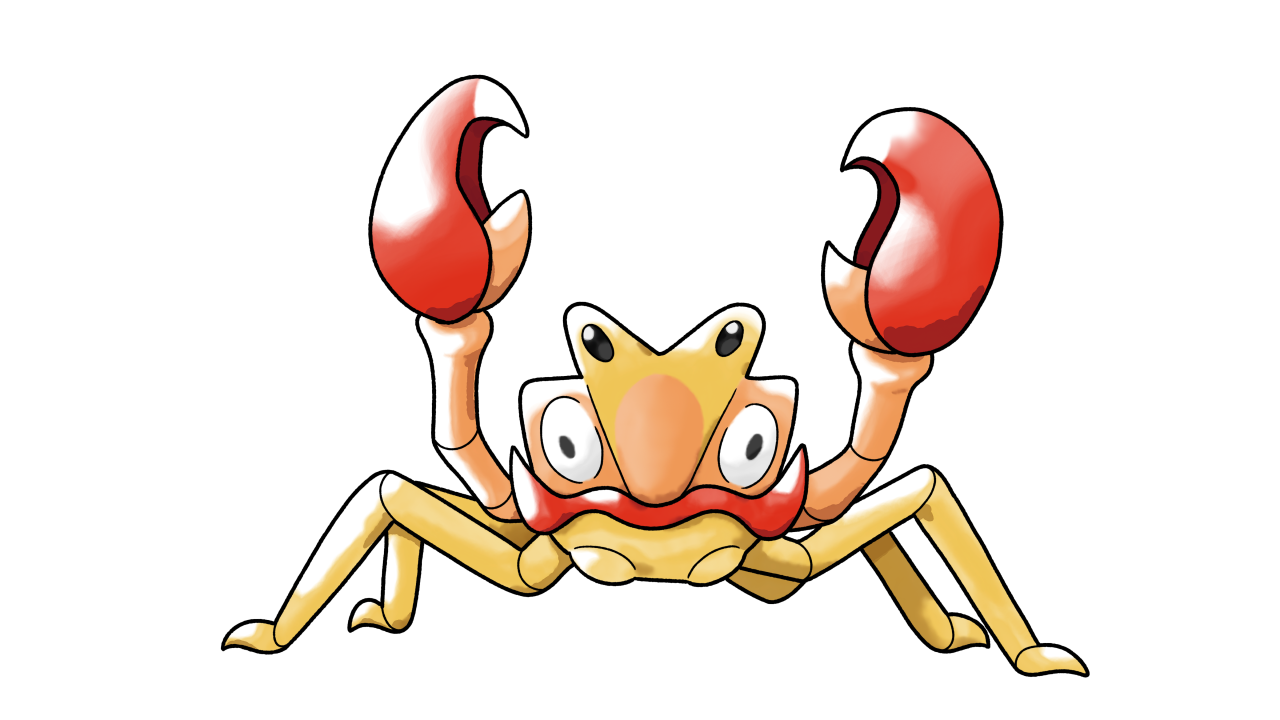 Krabby Pokemon PNG Image
