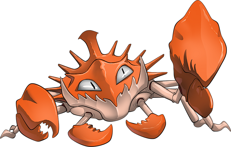 Krabby Pokemon PNG Isolated HD Pictures