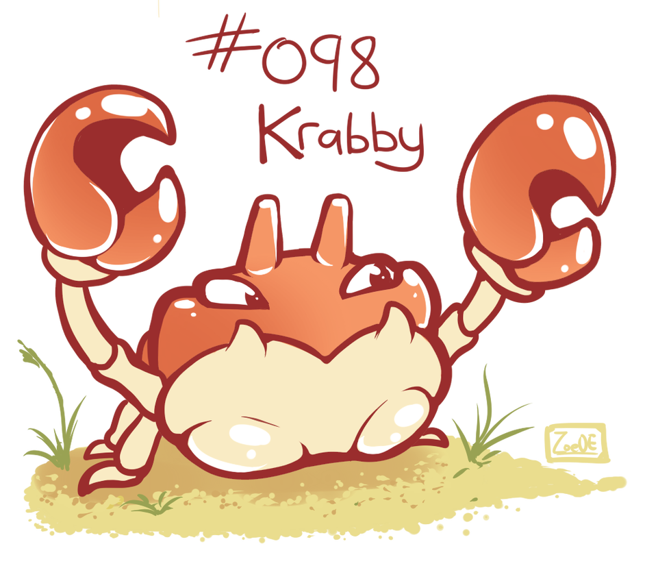 Krabby Pokemon PNG Photos