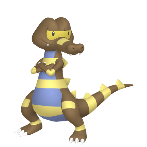 Krokoroc Pokemon PNG Image