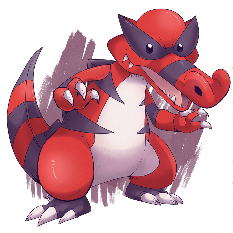 Krookodile Pokemon PNG Isolated HD Pictures